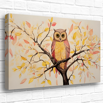 Owls Perch  Deluxe Box Landscape Canvas Prints