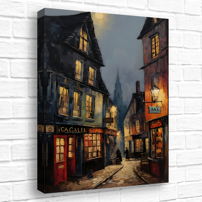 Twilight Alcove Deluxe Box Portrait Canvas Prints