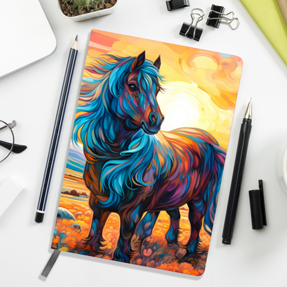 Shetland Pony Allover Printed Lined Journal