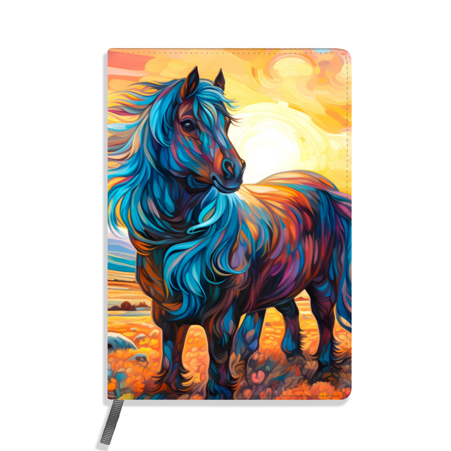 Shetland Pony Allover Printed Lined Journal