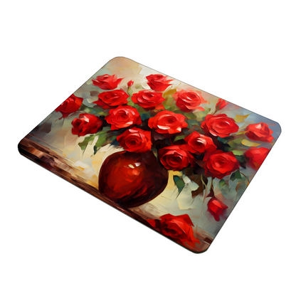 Vermilion Vitality Wooden Placemat