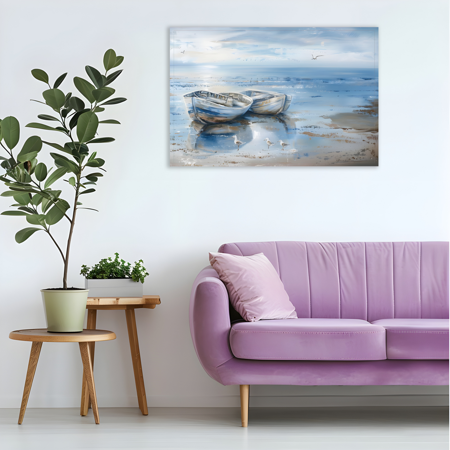 Morning Serenity  Deluxe Box Landscape Canvas Prints