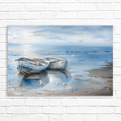 Morning Serenity  Deluxe Box Landscape Canvas Prints