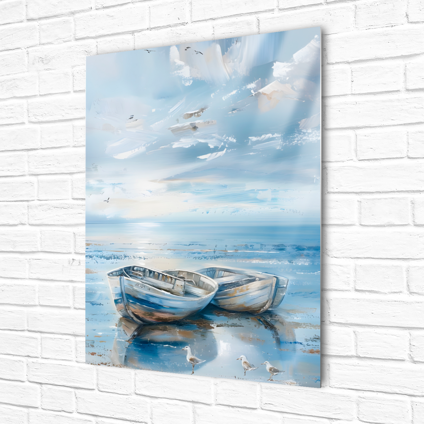 Morning Serenity Premium Portrait Aluminum Prints