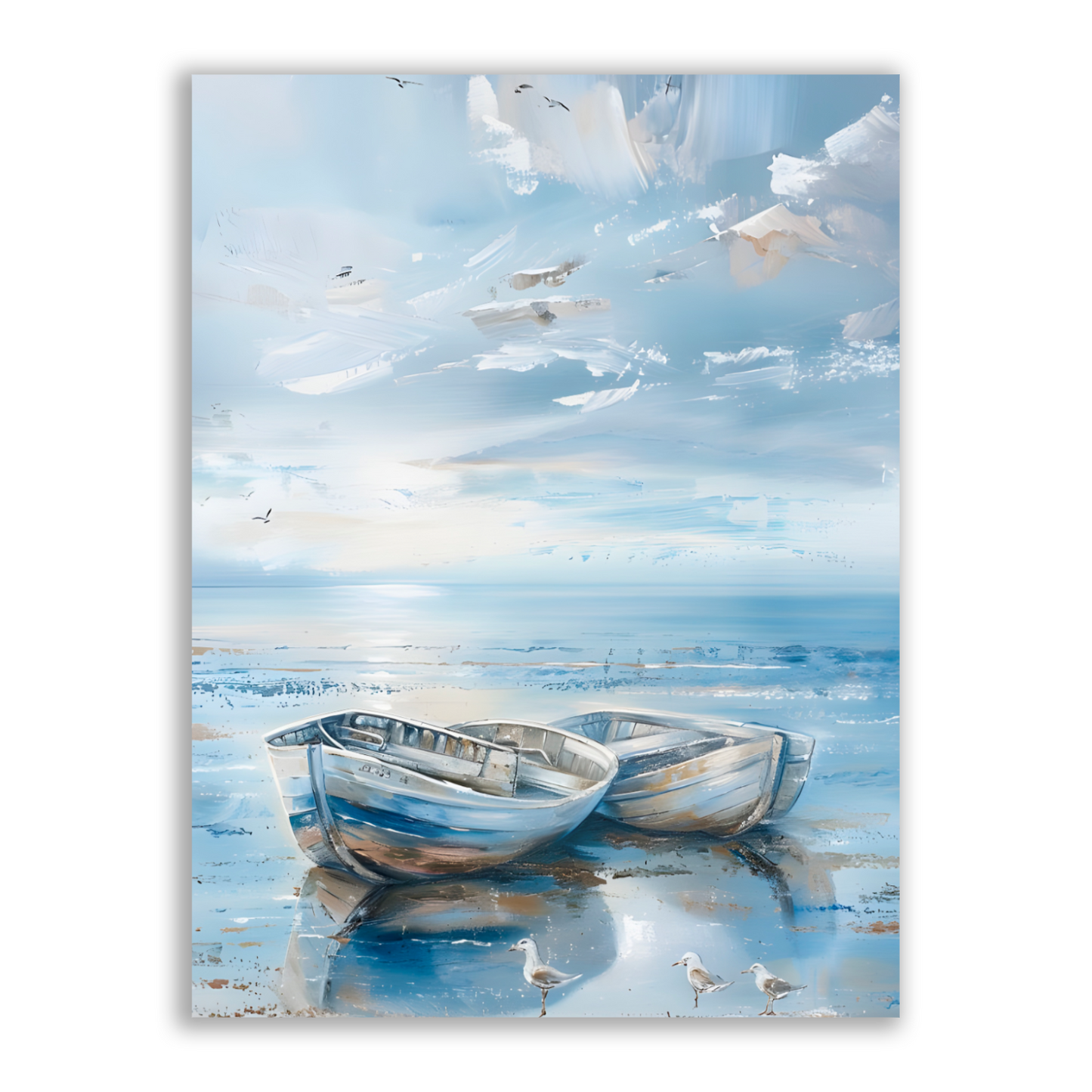 Morning Serenity Premium Portrait Aluminum Prints