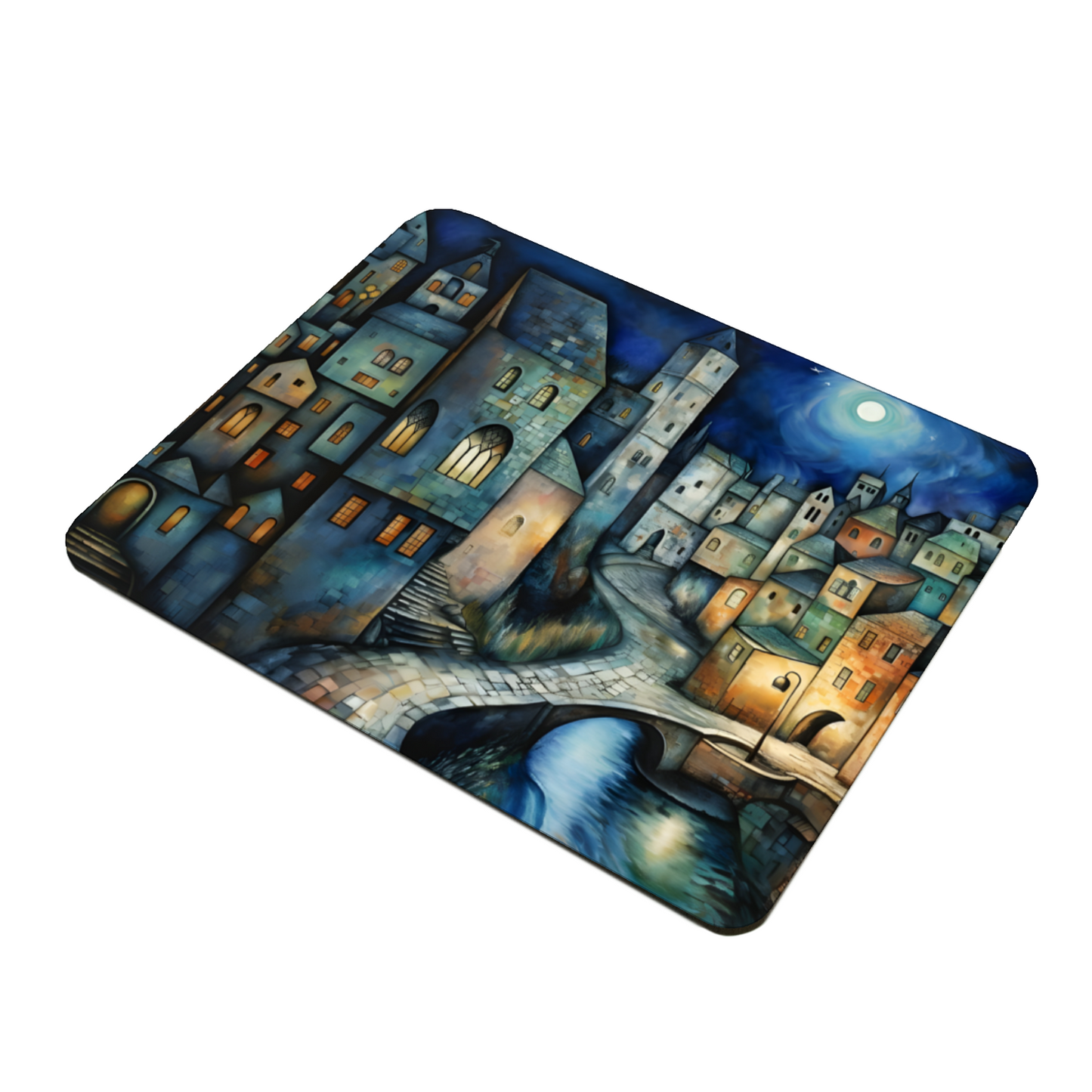 Lunar Enclave Wooden Placemat