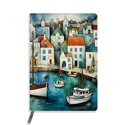 Harbour Hues Allover Printed Lined Journal