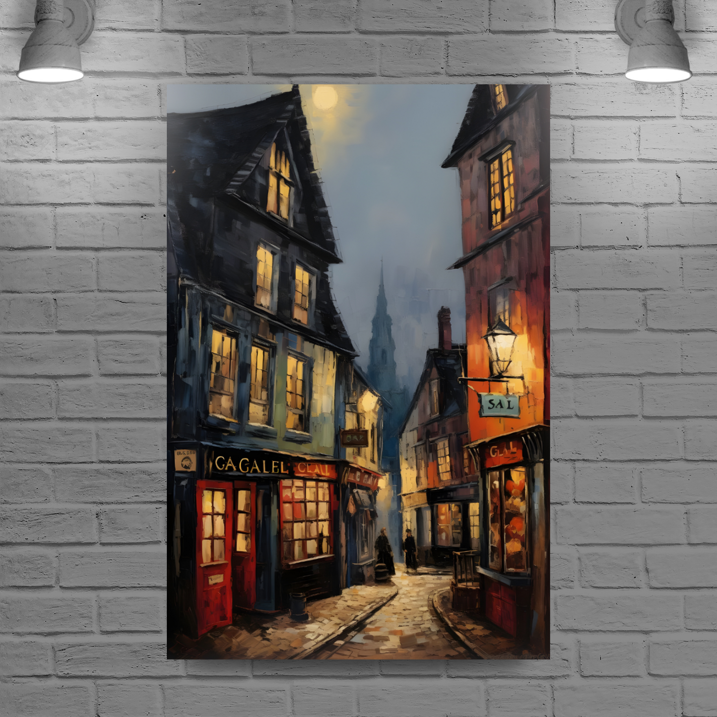 Twilight Alcove Deluxe Box Portrait Canvas Prints