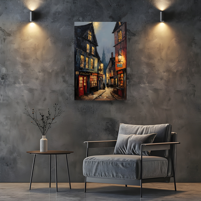 Twilight Alcove Deluxe Box Portrait Canvas Prints