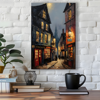 Twilight Alcove Deluxe Box Portrait Canvas Prints