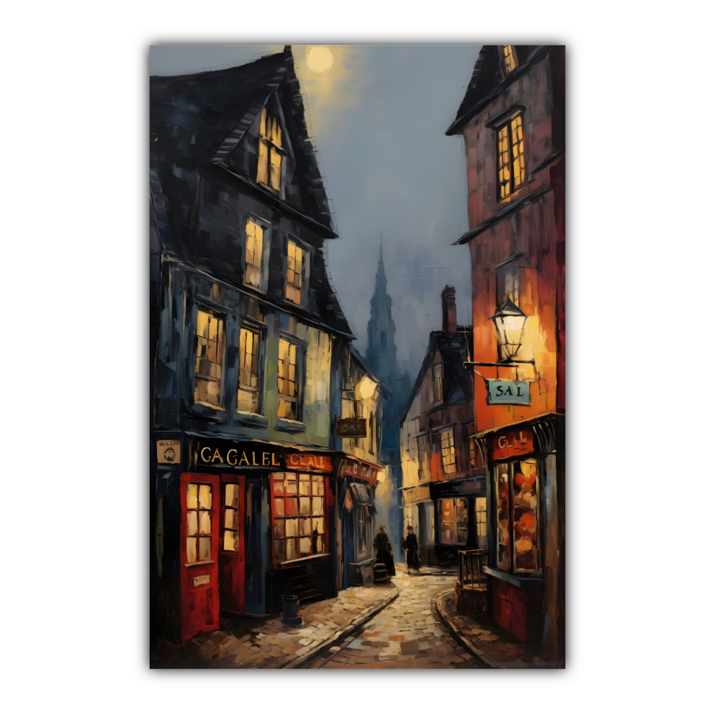 Twilight Alcove Deluxe Box Portrait Canvas Prints