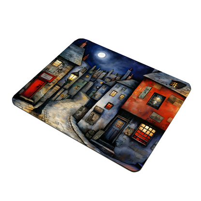 Moonlit Murmurs Wooden Placemat