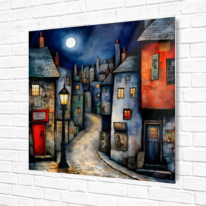 Moonlit Murmurs Premium Square Aluminum Prints