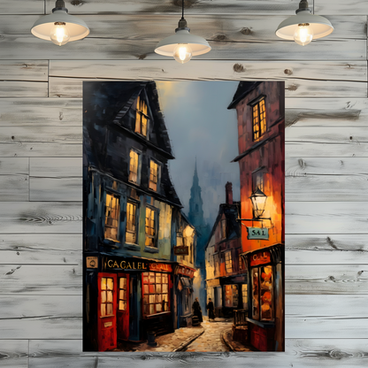 Twilight Alcove Premium Portrait Aluminum Prints