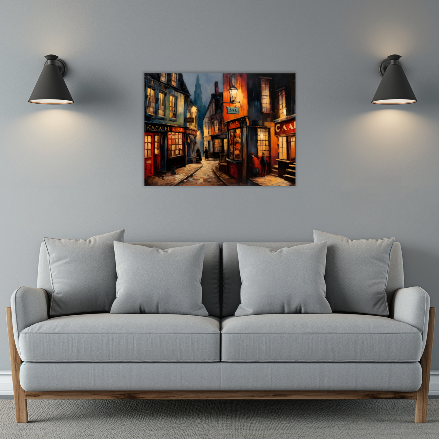 Twilight Alcove Premium Landscape Aluminum Prints