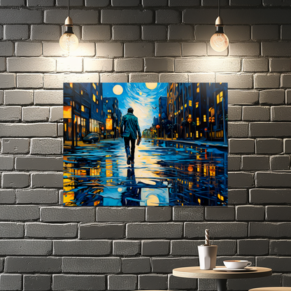 City Walker Premium Landscape Aluminum Prints