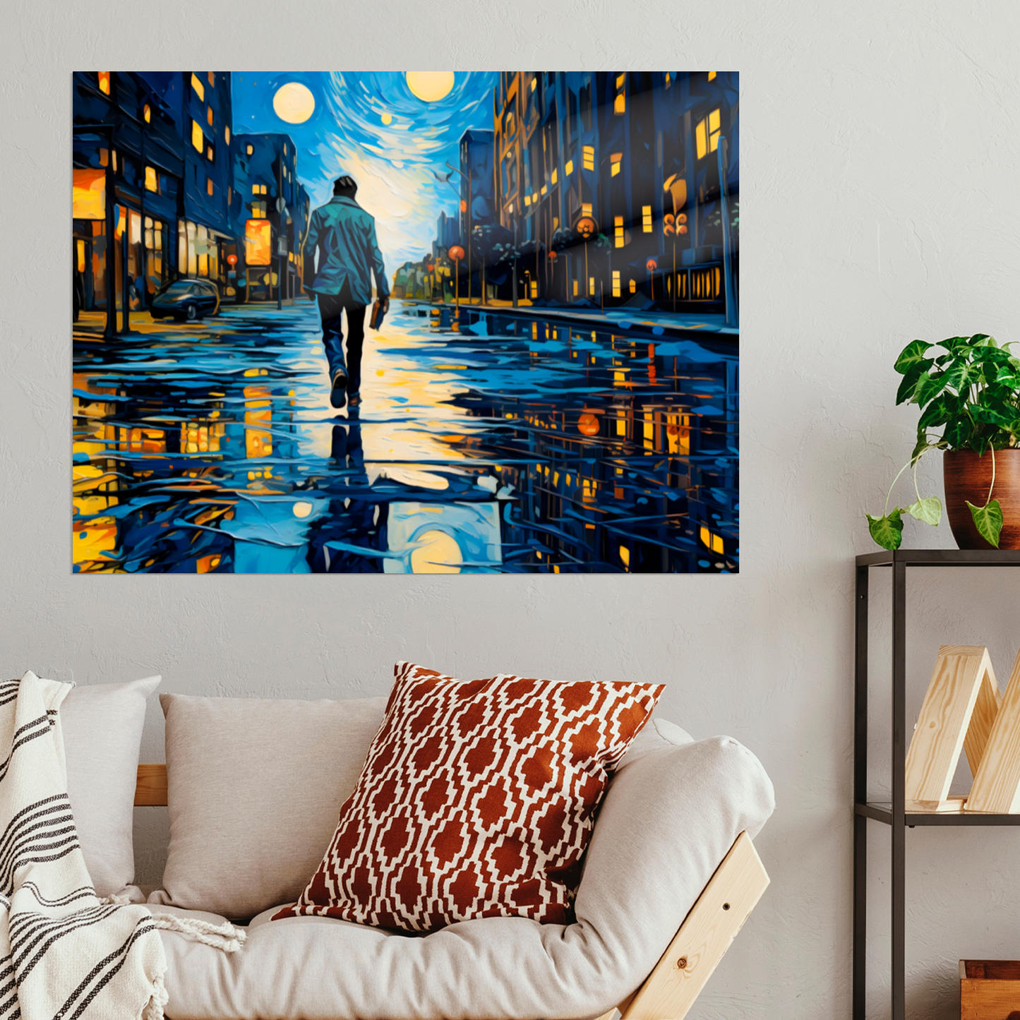 City Walker Premium Landscape Aluminum Prints