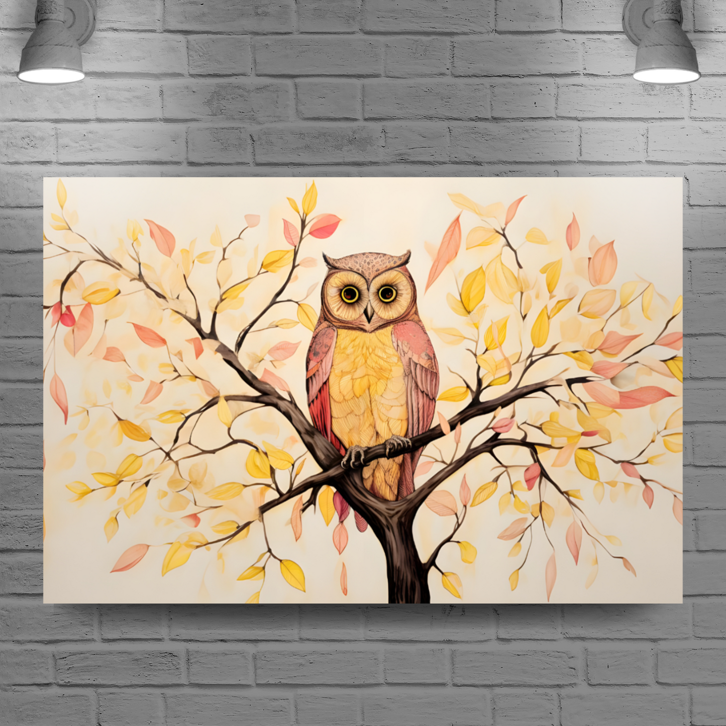 Owls Perch  Deluxe Box Landscape Canvas Prints