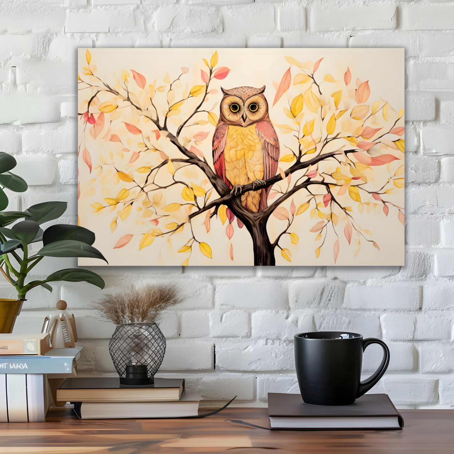 Owls Perch  Deluxe Box Landscape Canvas Prints