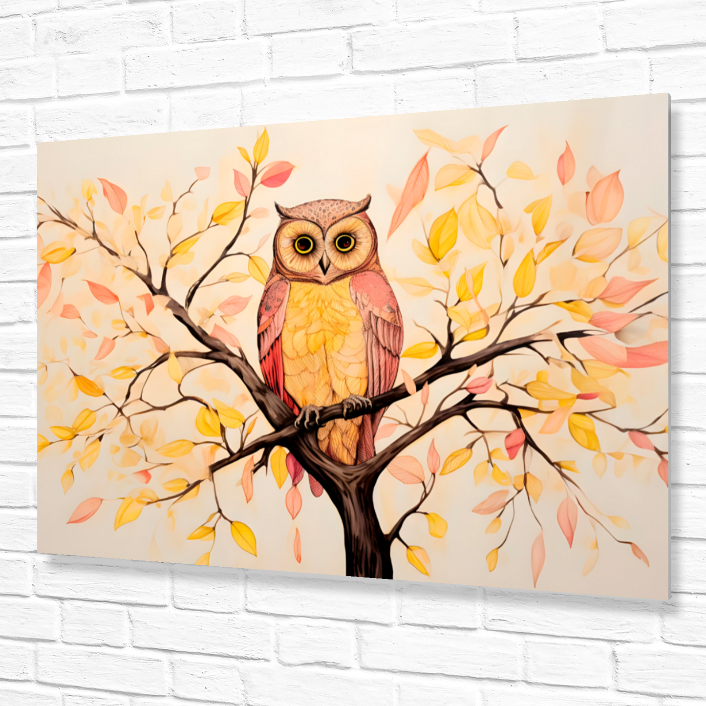 Owls Perch Premium Landscape Aluminum Prints