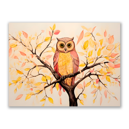 Owls Perch Premium Landscape Aluminum Prints