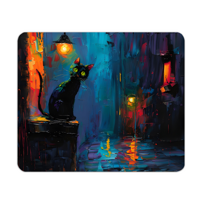 Nocturnal Guardian Wooden Placemat