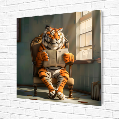 Tiger Tales Premium Square Aluminum Prints