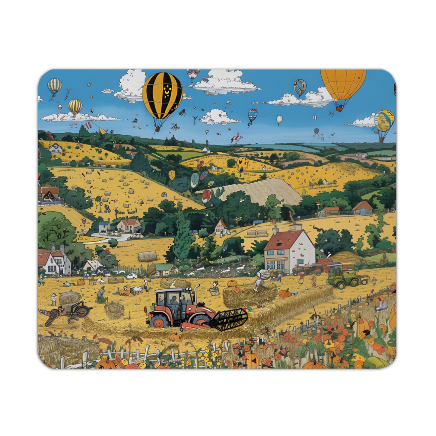 Golden Harvest Wooden Placemat