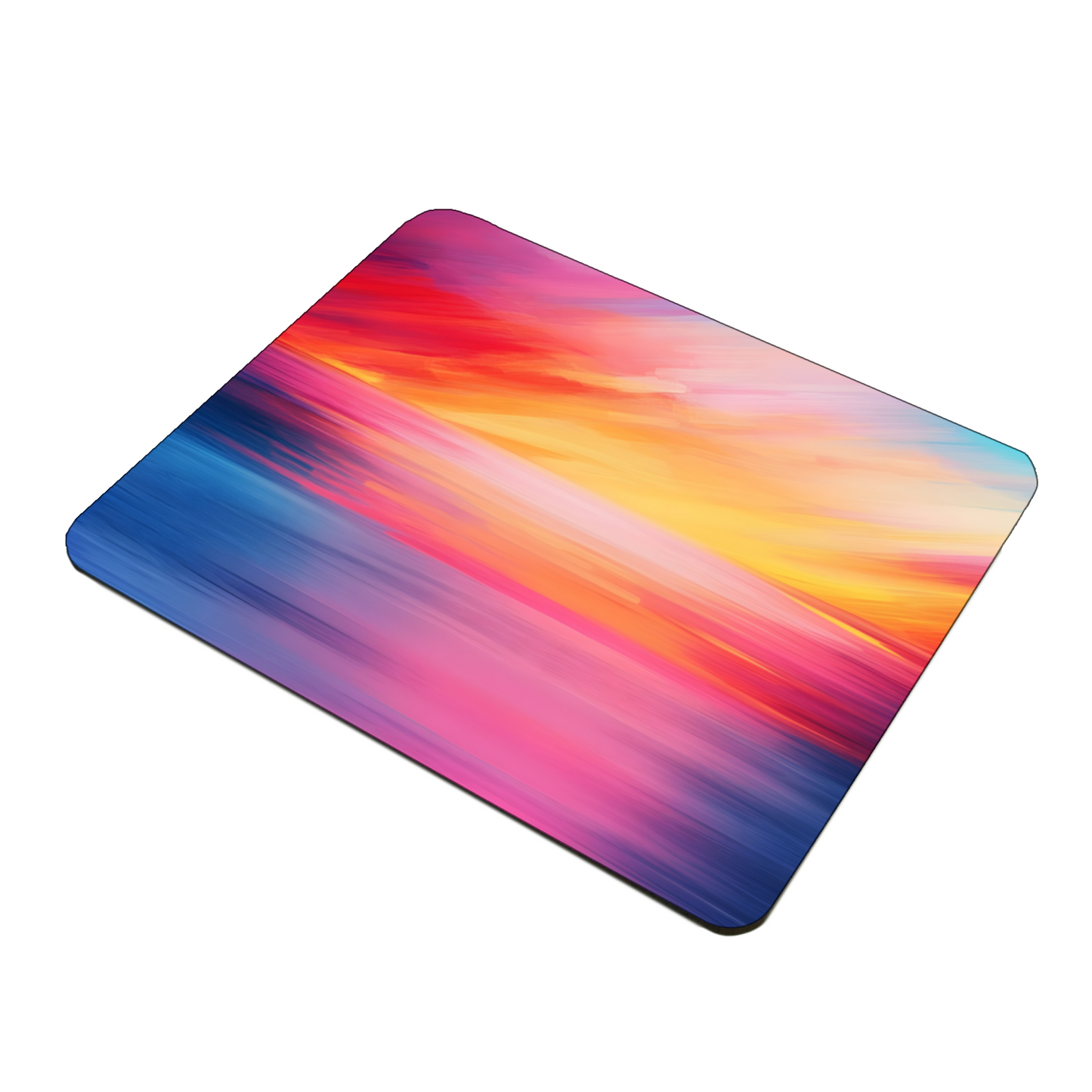 Vibrant Ocean Sunset Wooden Placemat