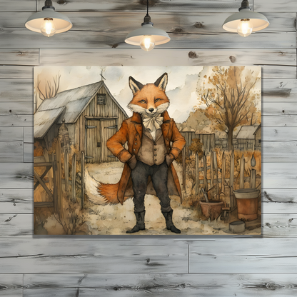 The Dappered Vixen Premium Landscape Aluminum Prints