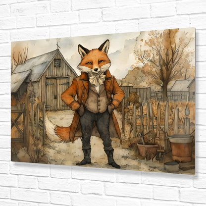 The Dappered Vixen Premium Landscape Aluminum Prints