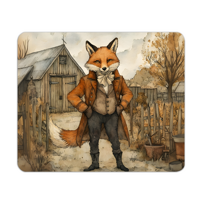 The Dappered Vixen Wooden Placemat