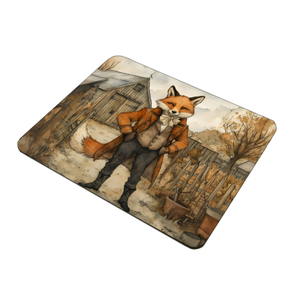 The Dappered Vixen Wooden Placemat