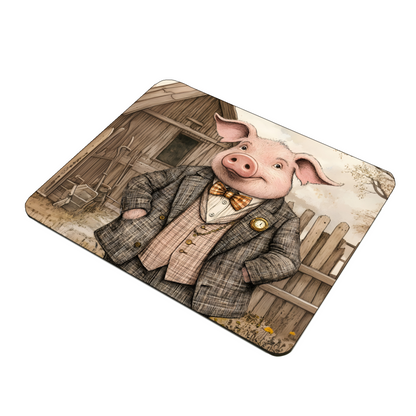 The Posh Porker Wooden Placemat