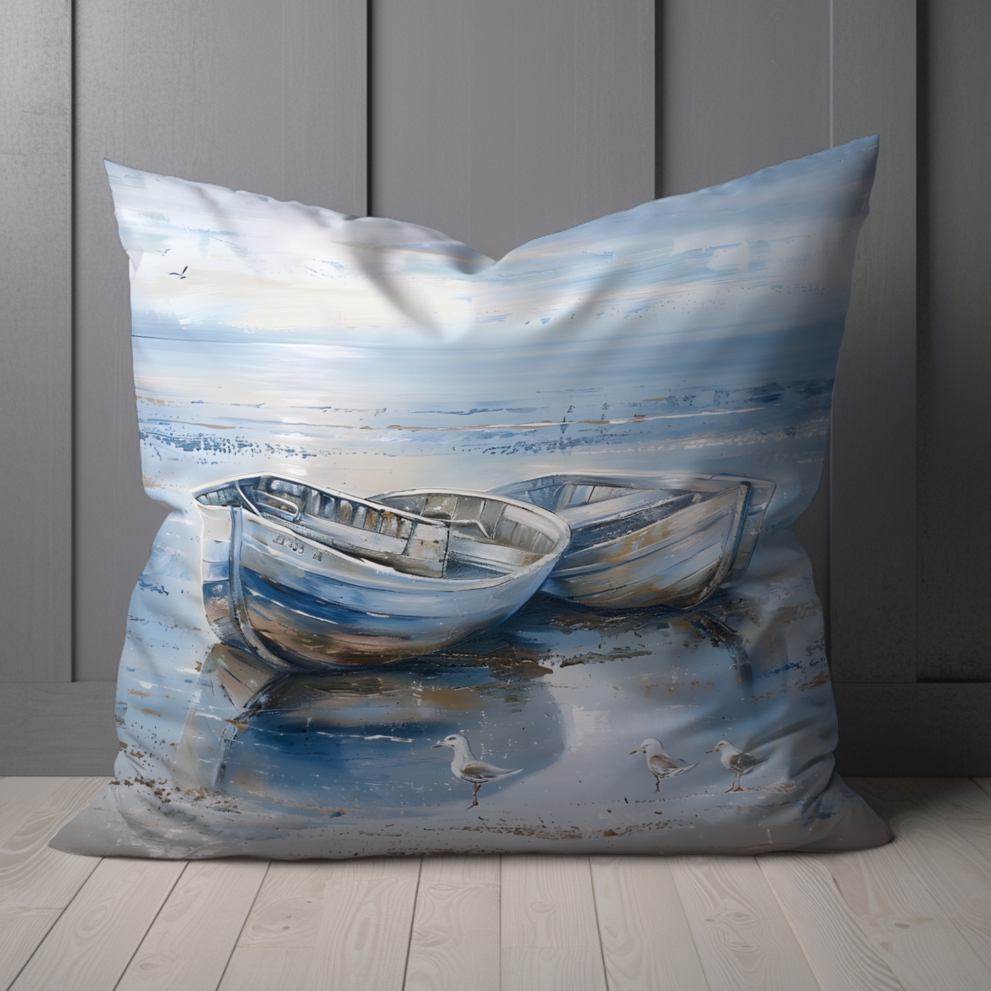 Morning Serenity  Hand Made Poly Linen Cushions