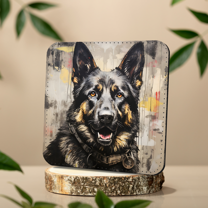 Canine Chromatics Set Of 4 PU Leather Coasters