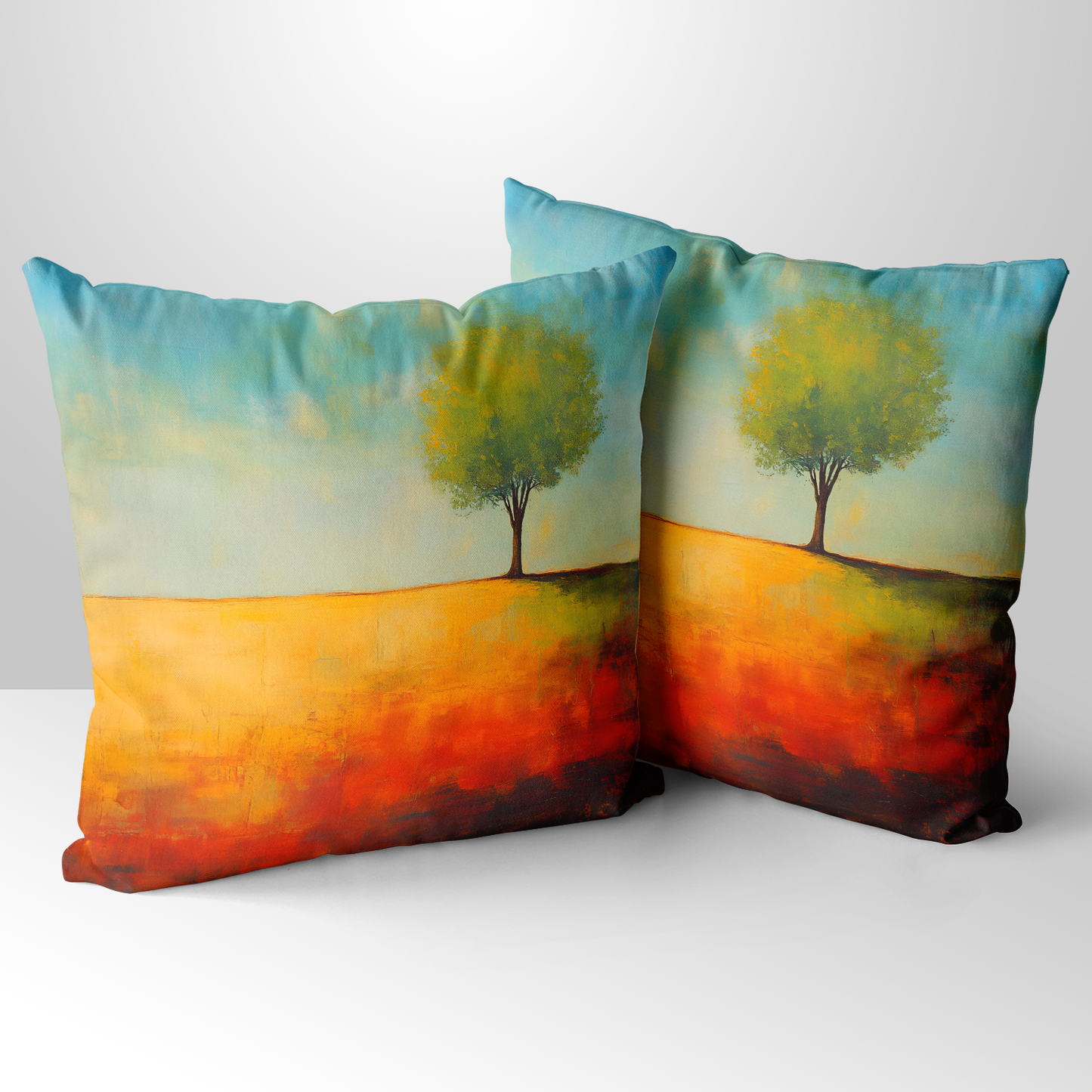 Lone Tree Serenity Hand Made Poly Linen Cushions